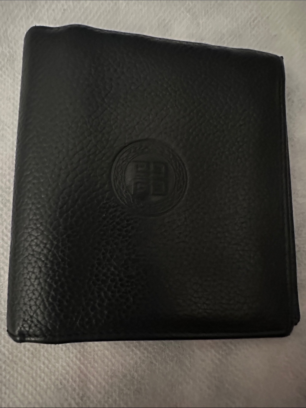 Black Givenchy Leather Men's Bifold Wallet - Classic Style EUC